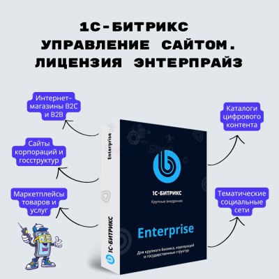 1С-Битрикс: Управление сайтом. Лицензия Энтерпрайз - купить в Тюмакаево